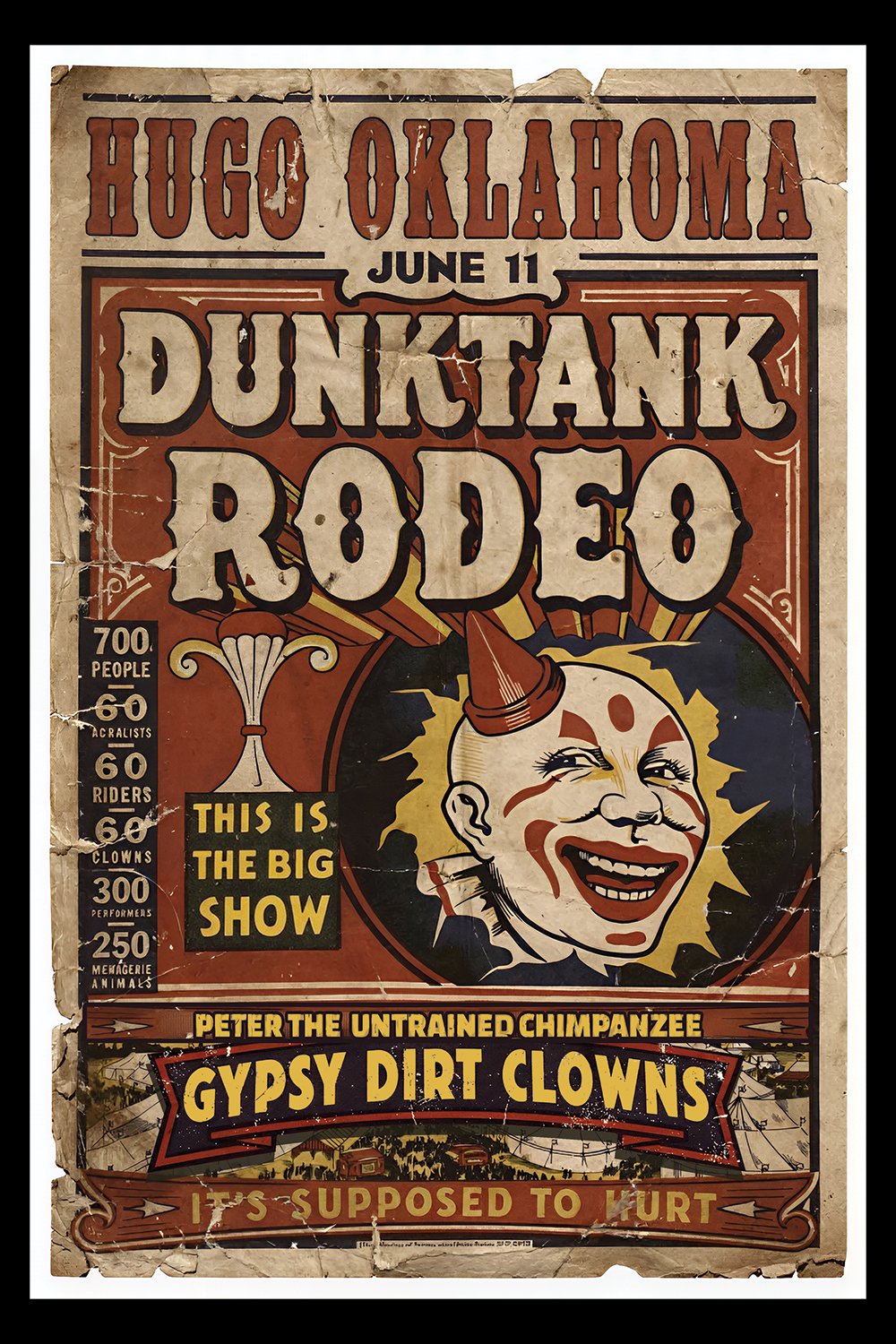 Hugo Oklahoma Show Poster