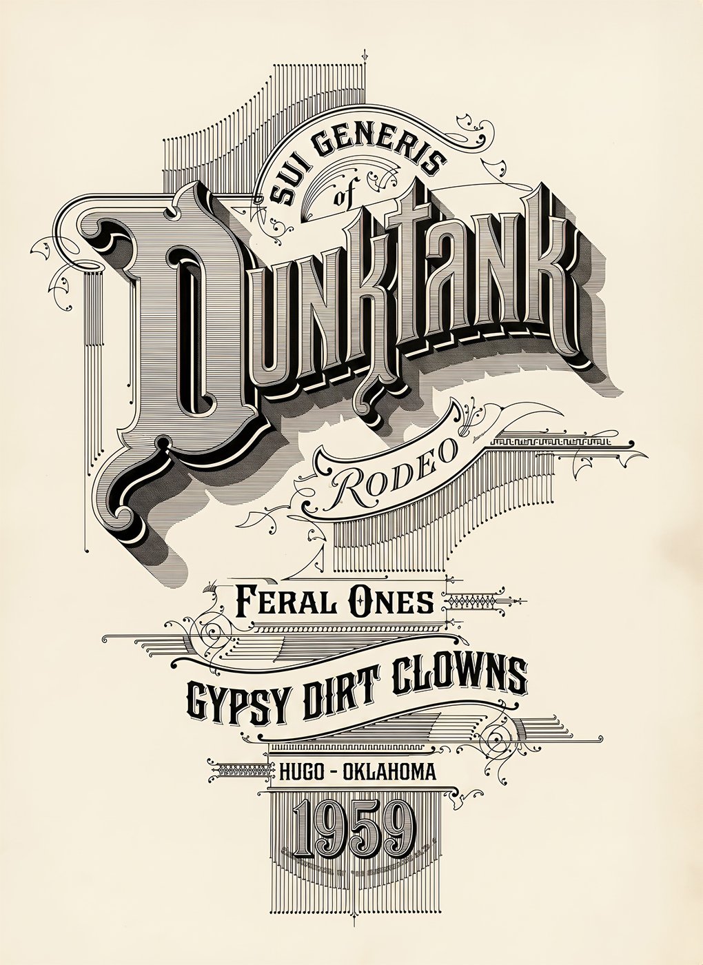 Sui Generis of Dunktank Rodeo Poster